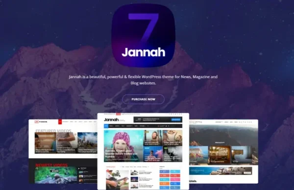 قالب جنة Jannah