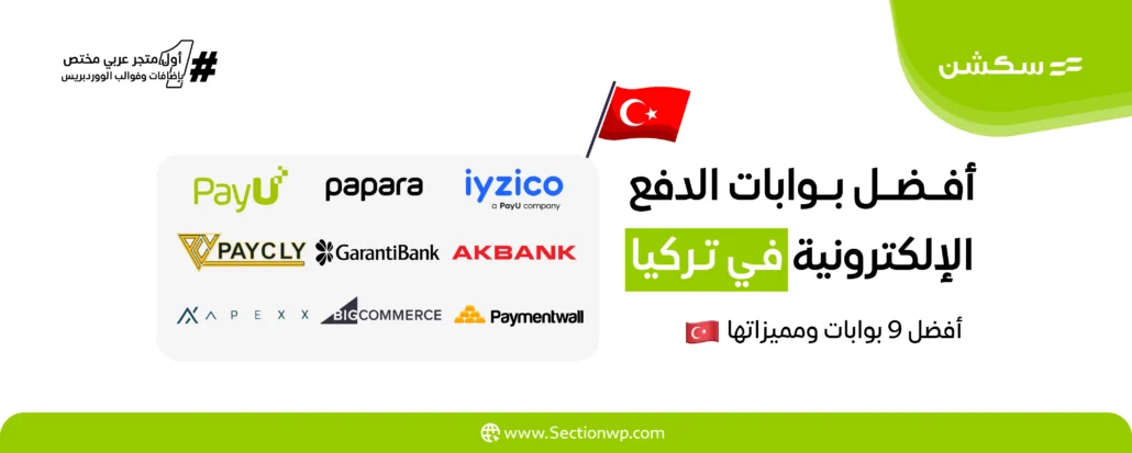 بوابات الدفع الإلكترونية في تركيا: ما هي هذه البوابات ال9 وميزات كل منها؟