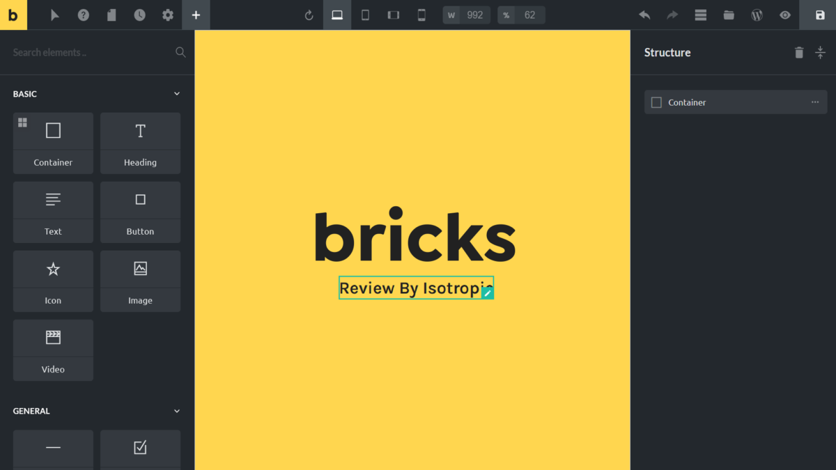 أفضل محرر صفحات للوردبريس Bricks Builder